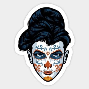 Mexican Woman Sticker